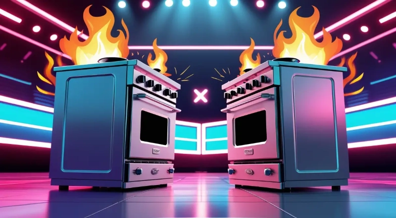 اجاق گاز صفحه‌ای یا فردار؟ راهنمای جامع انتخاب برای آشپزخانه فرهنگیان با پیشنهادهای ویژه از اپ بازار